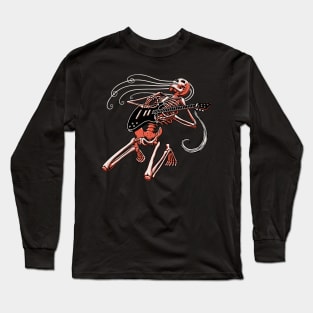 Skeleton Guitarist 522 Long Sleeve T-Shirt